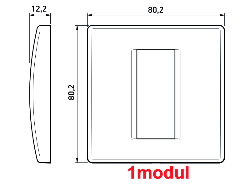 6501.0 ALING MODE MASKA 1M BELA