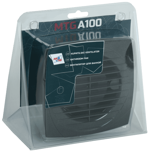 VENTILATOR KUPATILSKI MTG A100-PPK ANTRACIT